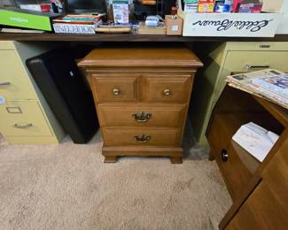 Vintage Maple Nightstand