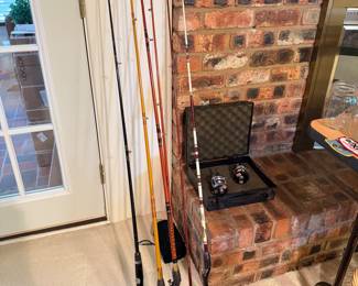 Vintage fishing rods