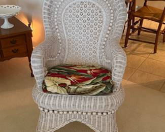 Rattan rocker