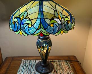 Multiple Tiffany STYLE INSPIRED lamps