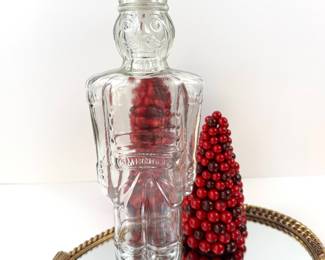 Vtg Smirnoff Nutcracker Decanter 