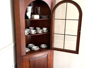 Wood Corner Cabinet 