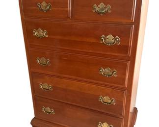 Tall Wood Dresser 