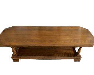 Vtg Wood Coffee Table 