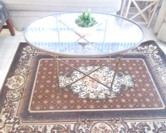 Area Rug in Rich Neutral Colors