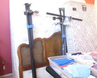 Matching Thomasville King Headboard + Bed Frame.                 King Mattress Set???