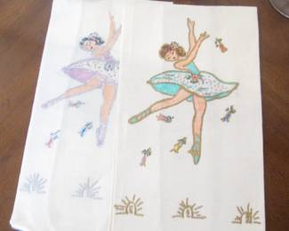 Vintage Table Ware - Ballerinas