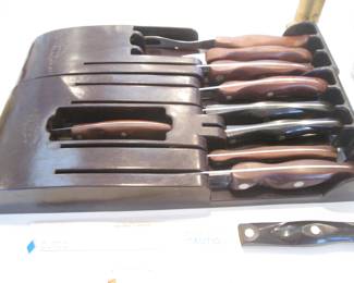 Cutco Knife Sets with Knife Trays