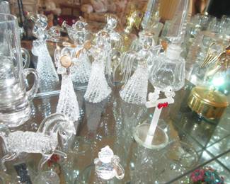 Crystal Figurines, Vases & Serving Pieces