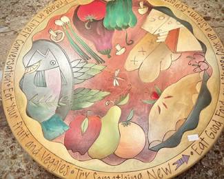 Hand-made lazy susan