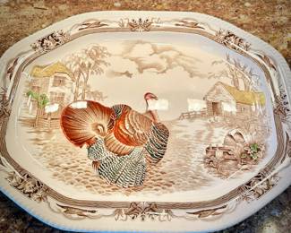 Johnson Bros. turkey platter