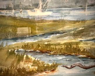 R. Parrish watercolor