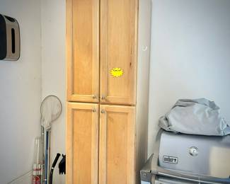 Tall garage cabinet