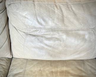 Bernhardt leather loveseat (very deep, good for tall people!)