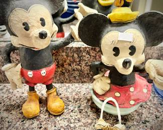 Mickey and Minnie Mouse