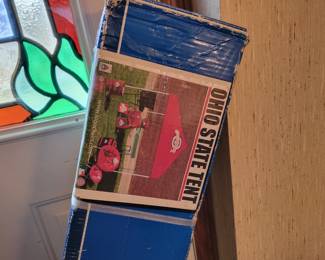 Ohio state pop up tent I think it's 10x10 brand new. 