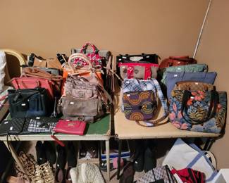 Vintage hand bags and purses. 