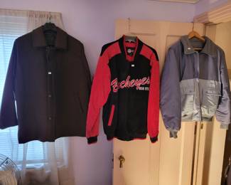 Buckeyes Suede leather coat.