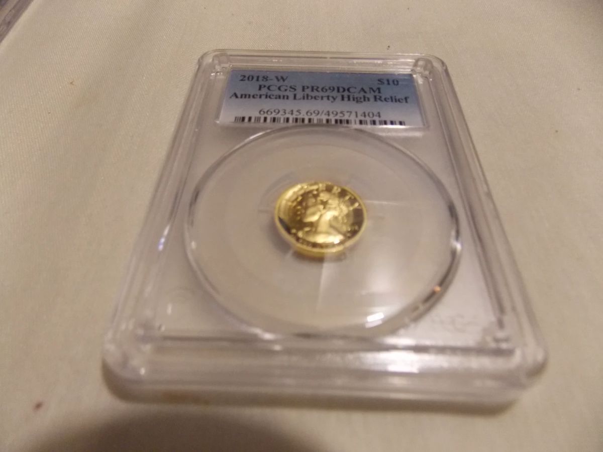 Proof 69 $10 American Liberty Gold Coin High Relief