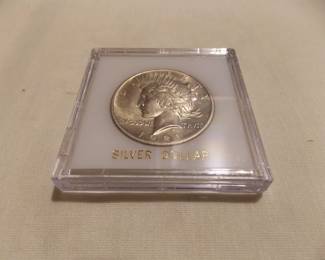 High Relief Peace Dollar
