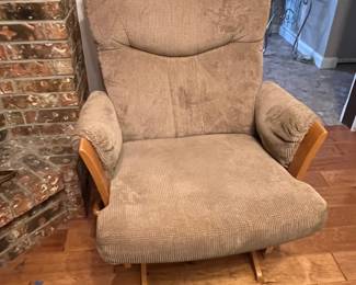 Dutailier Nursery Glider with matching  Footstool/ottoman glider $150