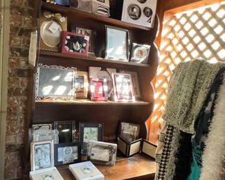 Wooden China hutch $110