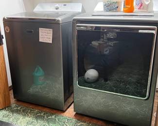Stunning Maytag Bravo XL Steam washer & Dryer set originally $2500 now only $1800 and Like new! 
