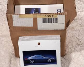 Unopened Box Of Porsche 911 Evolution 1998 Sales Brochures #1
