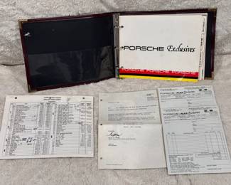 Porsche Exclusive Ordering Catalog
