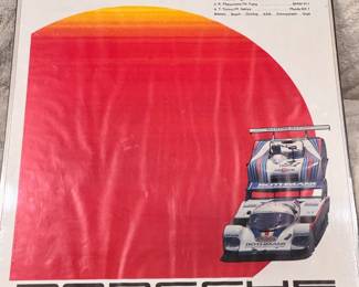 Porsche Fuji 82 Framed Poster
