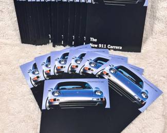 Porsche New 911 Carrera Sales Brochures
