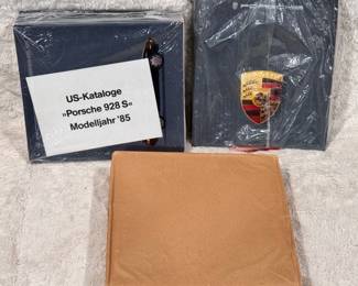 Box Of Porsche Sales Booklets
