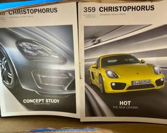 Porsche Christophorus Magazine Mystery Lot
