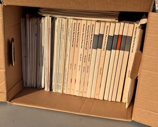 Porsche And Car Books Box Lot #1 Feat Stickers
