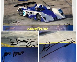 2003 Dyson Racing 14” Autographed 2003 American Le Mans Series
