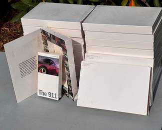 Porsche 911 Promotional VHS Stack
