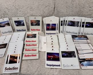 Porsche Selection Sales Brochure Mix
