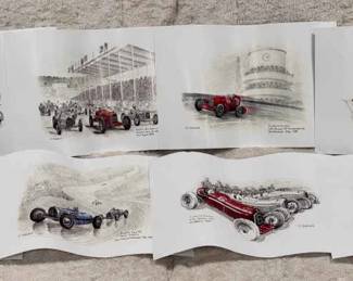 (8) P Chenard 1934 Poster Prints
