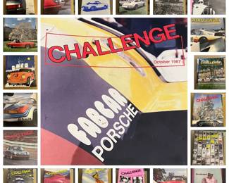 (31) Vintage Challenge Magazines feat. Porsche 1981-1990
