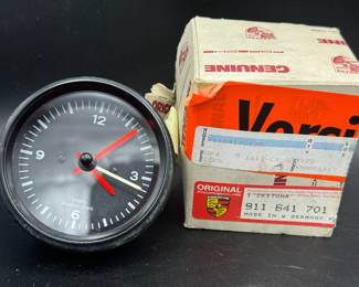 Porsche Dashboard Clock
