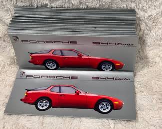 Porsche 944 Turbo Sales Brochures 1987
