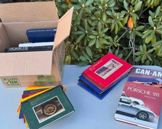 Porsche And Car Books Lot #3 Feat Magazines
