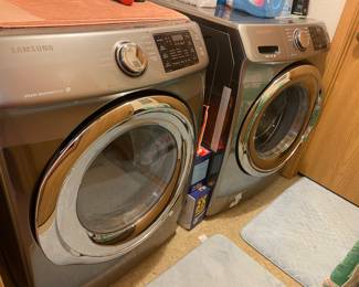 Samsung steam washer & dryer set