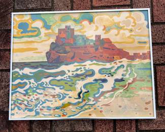 Town Over the Sea By Guy Charon 225/260