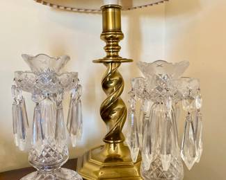 Waterford, Stiffel Brass Lamps