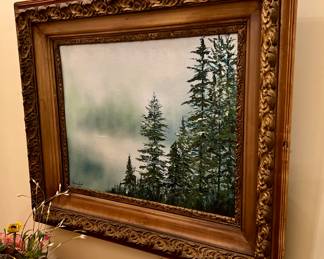 Chattanooga Artist Sherry Lusk dated 1970
