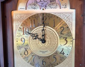 Hamilton grandfather clock, GREENFIELD MANOR EDITION