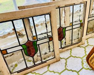 Antique Stained Glass Windows