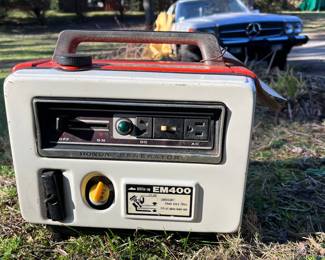 Honda EM400 Generator…Old School