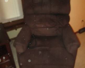 Power lift chair Recliner, brown in color